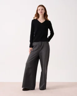 Absolut Cashmere Aife<DAMES V-Hals|100% Kasjmier