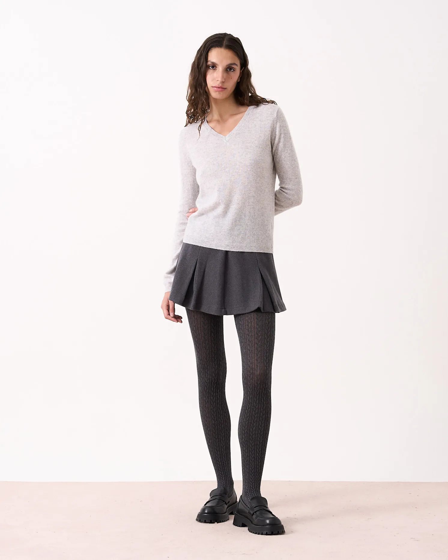 Absolut Cashmere Aife<DAMES V-Hals|100% Kasjmier