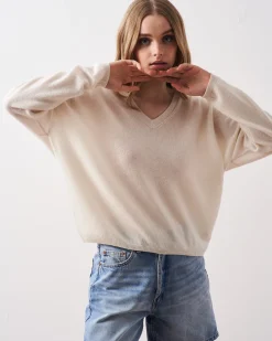 Absolut Cashmere Alicia<DAMES V-Hals|100% Kasjmier