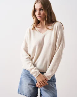 Absolut Cashmere Alicia<DAMES V-Hals|100% Kasjmier