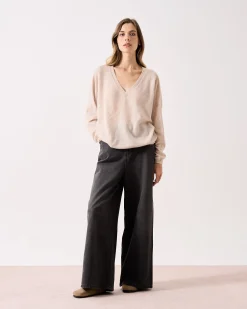 Absolut Cashmere Alicia<DAMES V-Hals|100% Kasjmier