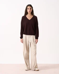 Absolut Cashmere Alicia<DAMES V-Hals|100% Kasjmier