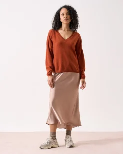 Absolut Cashmere Alicia<DAMES V-Hals|100% Kasjmier