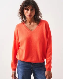 Absolut Cashmere Alicia<DAMES V-Hals|100% Kasjmier