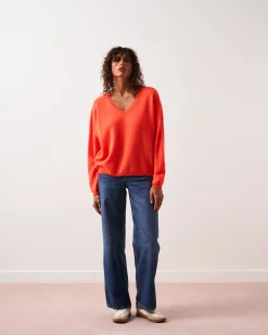 Absolut Cashmere Alicia<DAMES V-Hals|100% Kasjmier