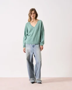 Absolut Cashmere Alicia<DAMES V-Hals|100% Kasjmier