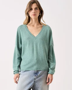 Absolut Cashmere Alicia<DAMES V-Hals|100% Kasjmier