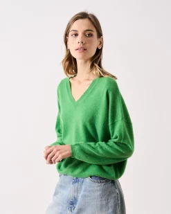 Absolut Cashmere Alicia<DAMES V-Hals|100% Kasjmier