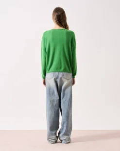 Absolut Cashmere Alicia<DAMES V-Hals|100% Kasjmier