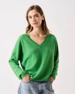 Absolut Cashmere Alicia<DAMES V-Hals|100% Kasjmier