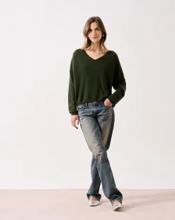 Absolut Cashmere Alicia<DAMES V-Hals|100% Kasjmier