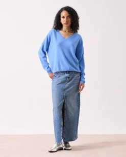 Absolut Cashmere Alicia<DAMES V-Hals|100% Kasjmier