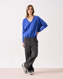 Absolut Cashmere Alicia<DAMES V-Hals|100% Kasjmier