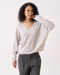 Absolut Cashmere Alicia<DAMES V-Hals|100% Kasjmier