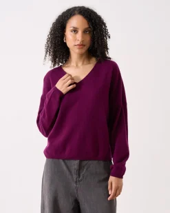 Absolut Cashmere Alicia<DAMES V-Hals|100% Kasjmier