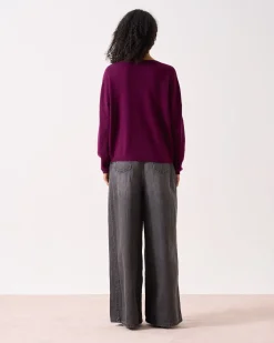 Absolut Cashmere Alicia<DAMES V-Hals|100% Kasjmier