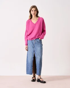 Absolut Cashmere Alicia<DAMES V-Hals|100% Kasjmier
