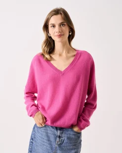 Absolut Cashmere Alicia<DAMES V-Hals|100% Kasjmier