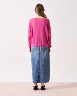 Absolut Cashmere Alicia<DAMES V-Hals|100% Kasjmier