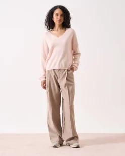 Absolut Cashmere Alicia<DAMES V-Hals|100% Kasjmier