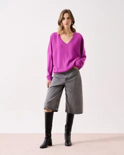 Absolut Cashmere Alicia<DAMES V-Hals|100% Kasjmier