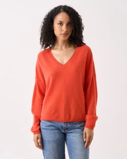 Absolut Cashmere Alicia<DAMES V-Hals|100% Kasjmier