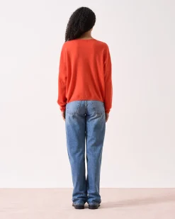 Absolut Cashmere Alicia<DAMES V-Hals|100% Kasjmier