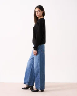 Absolut Cashmere Alicia Glitter<DAMES V-Hals