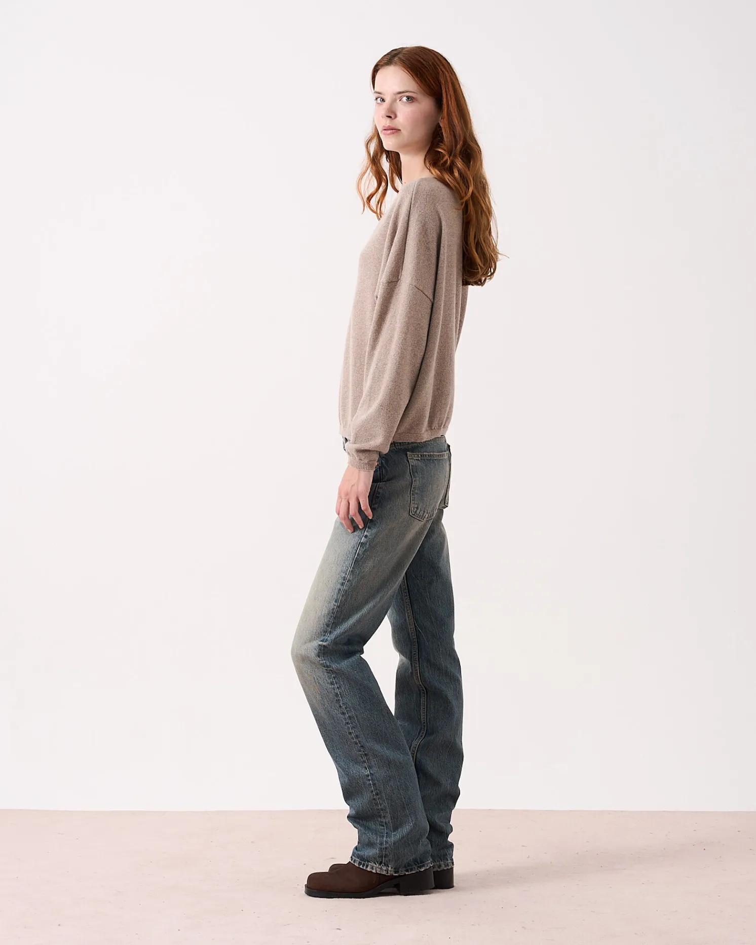 Absolut Cashmere Alicia Glitter<DAMES V-Hals