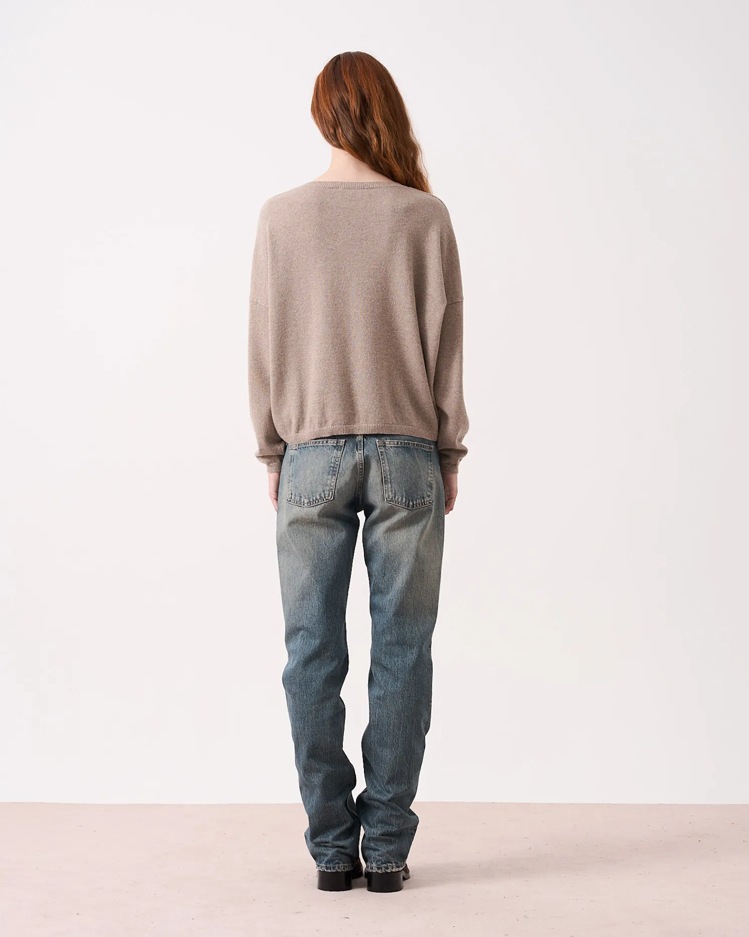 Absolut Cashmere Alicia Glitter<DAMES V-Hals