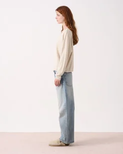 Absolut Cashmere Alicia Glitter<DAMES V-Hals