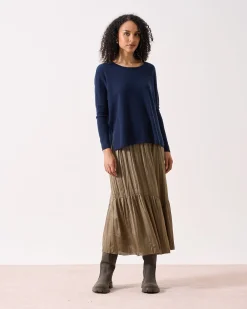 Absolut Cashmere Astrid<DAMES Ronde Hals|100% Kasjmier