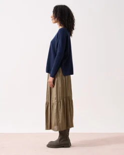 Absolut Cashmere Astrid<DAMES Ronde Hals|100% Kasjmier