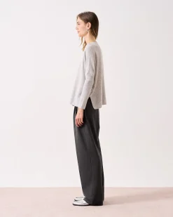 Absolut Cashmere Astrid<DAMES Ronde Hals|Poncho'S