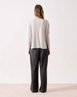 Absolut Cashmere Astrid<DAMES Ronde Hals|Poncho'S