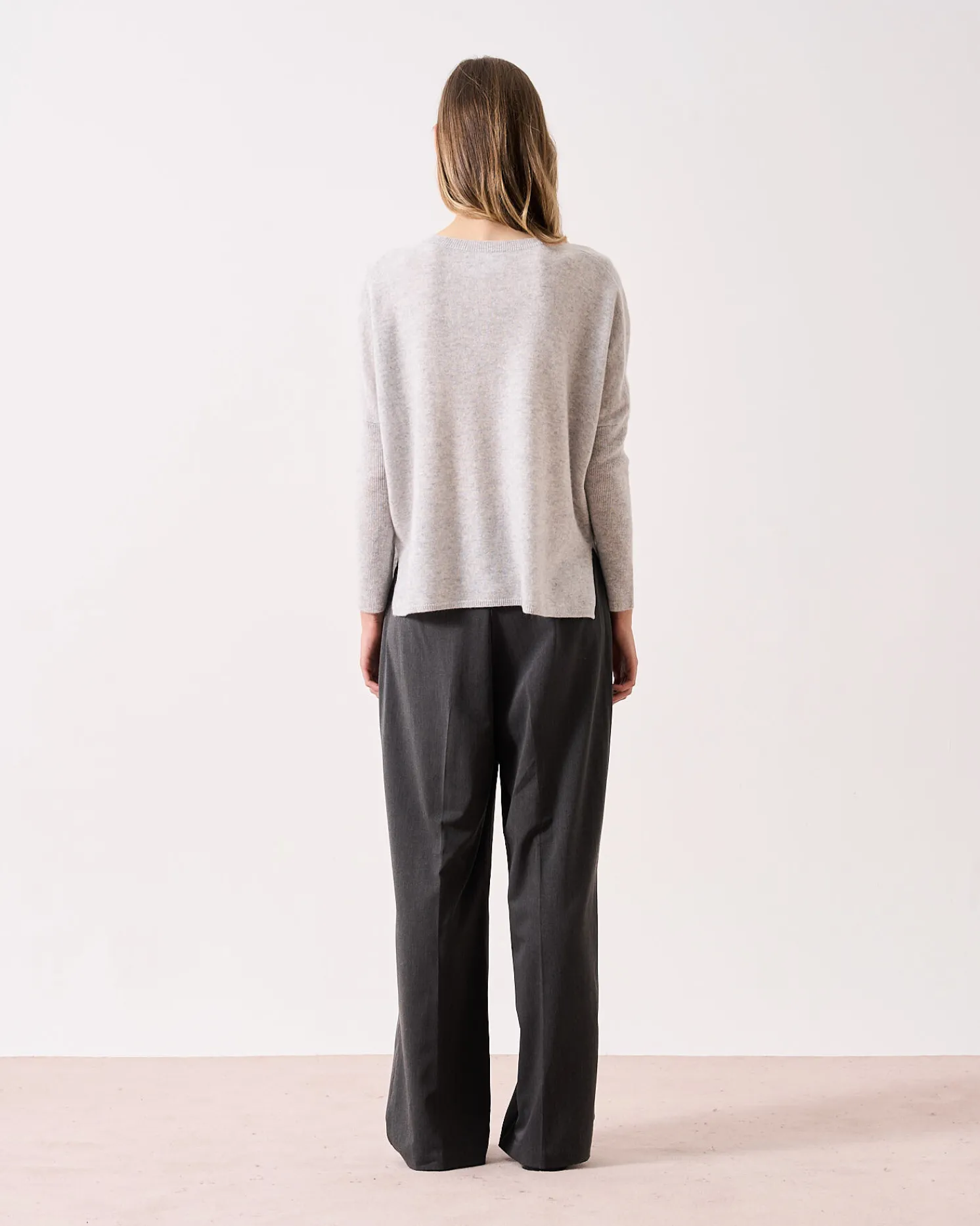 Absolut Cashmere Astrid<DAMES Ronde Hals|Poncho'S