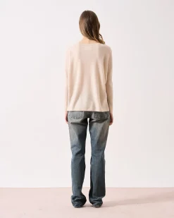 Absolut Cashmere Astrid<DAMES Ronde Hals|100% Kasjmier