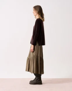 Absolut Cashmere Astrid<DAMES Ronde Hals|100% Kasjmier