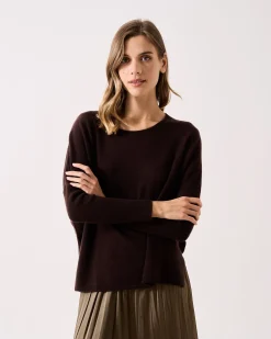 Absolut Cashmere Astrid<DAMES Ronde Hals|100% Kasjmier