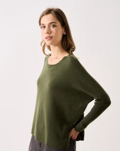 Absolut Cashmere Astrid<DAMES Ronde Hals|Poncho'S