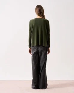Absolut Cashmere Astrid<DAMES Ronde Hals|Poncho'S