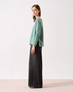 Absolut Cashmere Astrid<DAMES Ronde Hals|100% Kasjmier