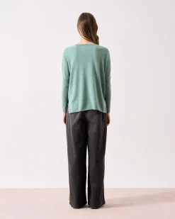 Absolut Cashmere Astrid<DAMES Ronde Hals|100% Kasjmier