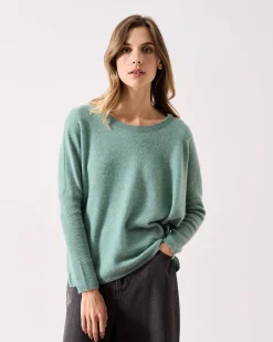 Absolut Cashmere Astrid<DAMES Ronde Hals|100% Kasjmier