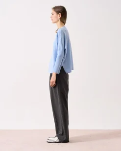 Absolut Cashmere Astrid<DAMES Ronde Hals|100% Kasjmier