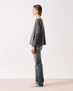 Absolut Cashmere Astrid<DAMES Ronde Hals|100% Kasjmier