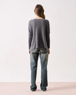 Absolut Cashmere Astrid<DAMES Ronde Hals|100% Kasjmier