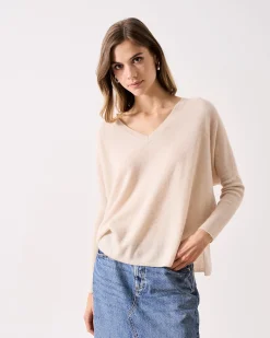 Absolut Cashmere Camille<DAMES V-Hals|Poncho'S