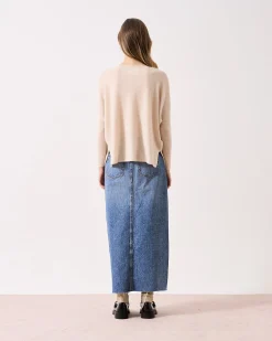 Absolut Cashmere Camille<DAMES V-Hals|Poncho'S