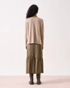 Absolut Cashmere Camille<DAMES V-Hals|Poncho'S
